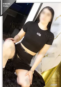 Escort JENNY EROTICAS with negro hair